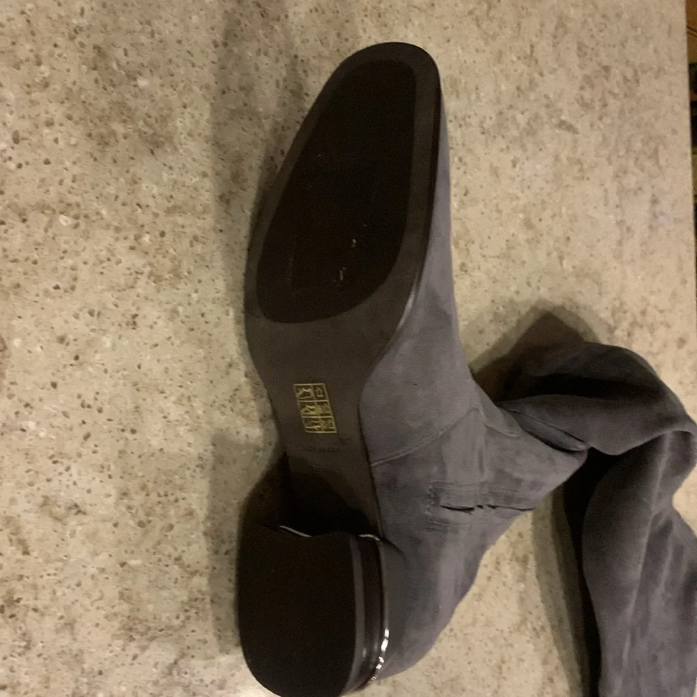 NWOT Tory Burch MULTI LOGO STRETCH OVER-THE-KNEE BOOT Size 9.5